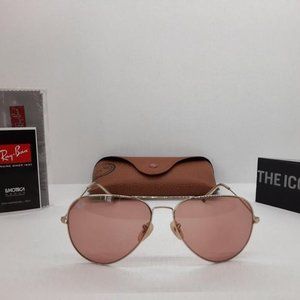 Ray Ban sunglasses RB3026 Aviator pink glasslenses